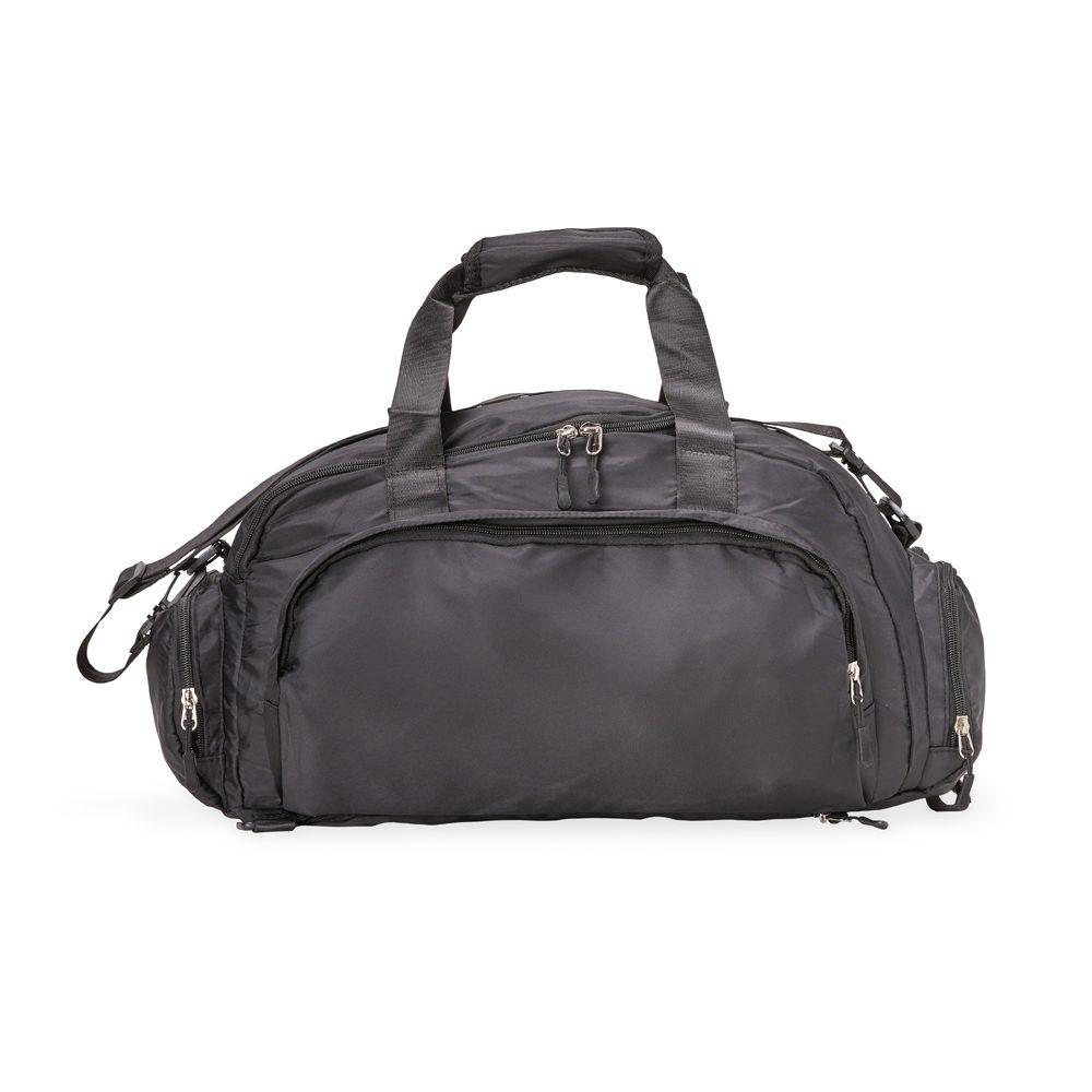 Bolsa Esportiva 33 Litros VG1408 na cor Preto, brinde personalizado Sky Brindes