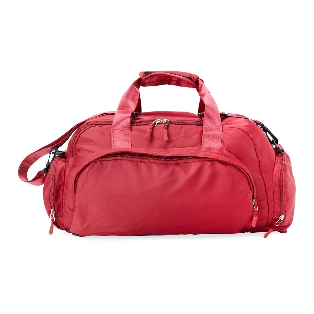 Bolsa Esportiva 33 Litros VG1408 na cor Vermelho, brinde personalizado Sky Brindes