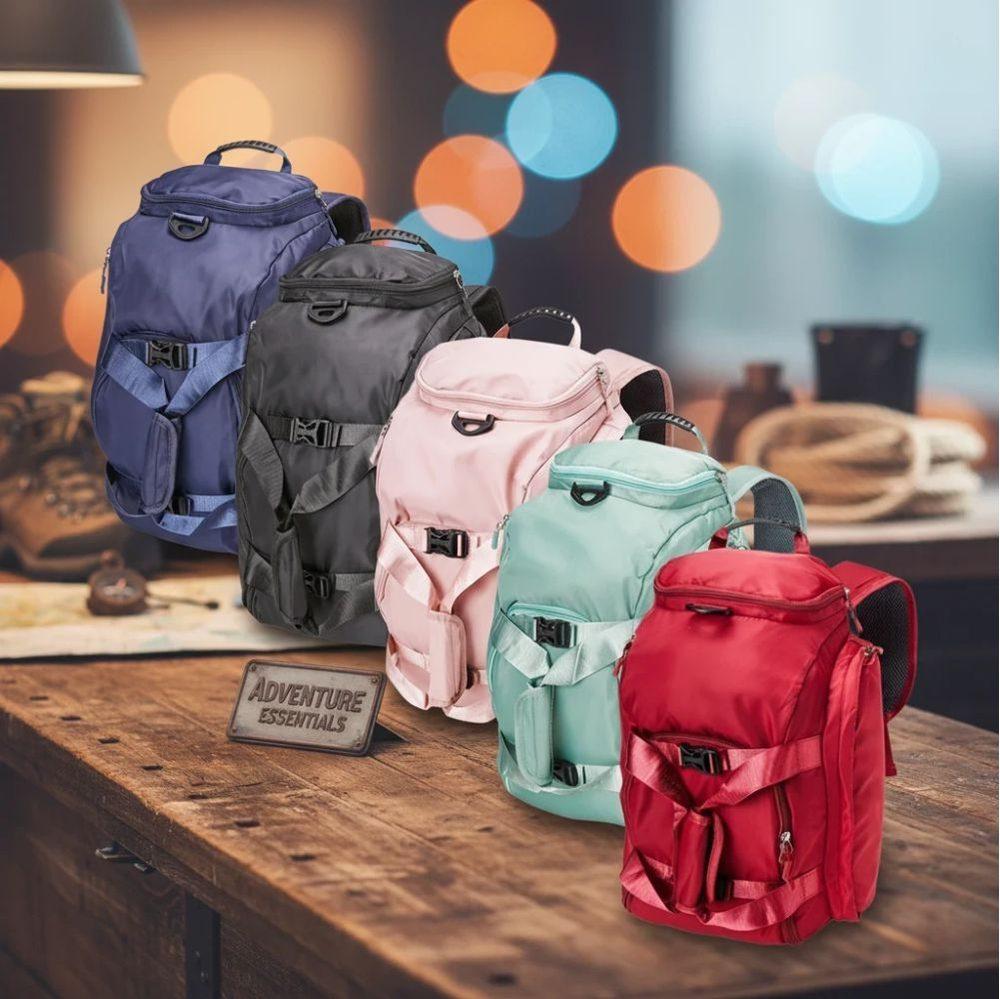 Bolsa Esportiva 33 Litros VG1408 na cor Azul, brinde personalizado Sky Brindes