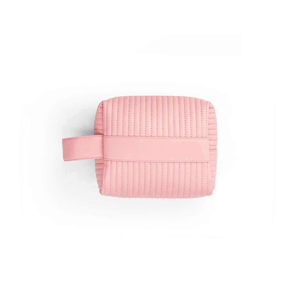 Bolsa de cosméticos em PU% VG1495 na cor Rosa claro, brinde personalizado Sky Brindes