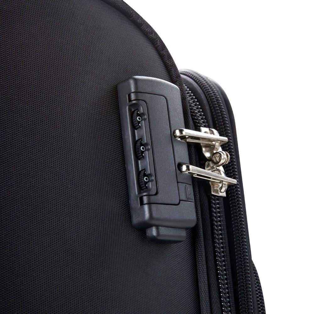 Mala de Viagem 48 Litros G VG1505 na cor Preto, brinde personalizado Sky Brindes
