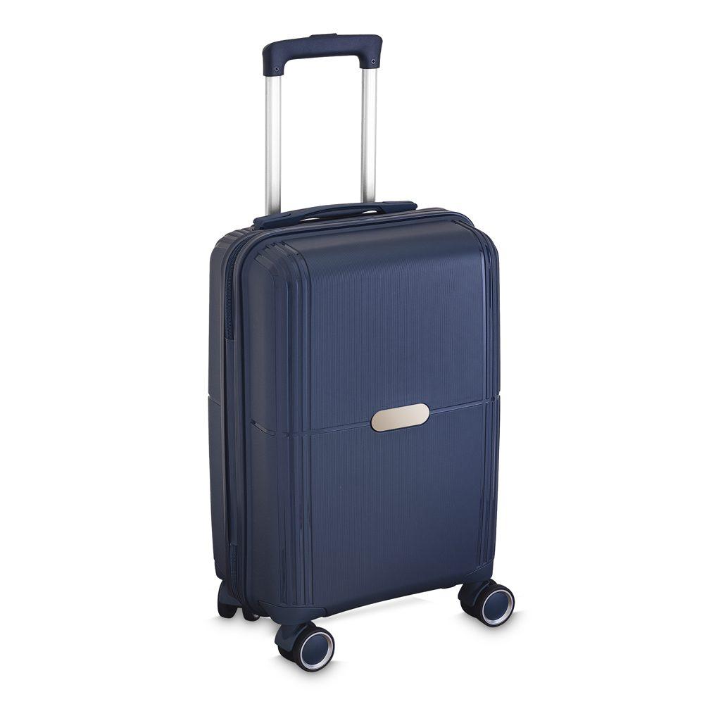 Mala de Bordo VG1587 na cor Azul, brinde personalizado Sky Brindes