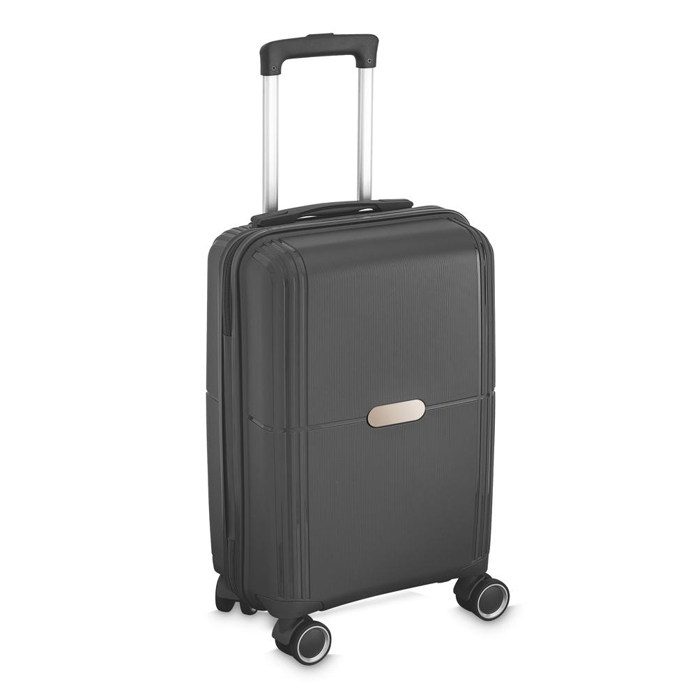 Mala de Bordo VG1587 na cor Cinza, brinde personalizado Sky Brindes