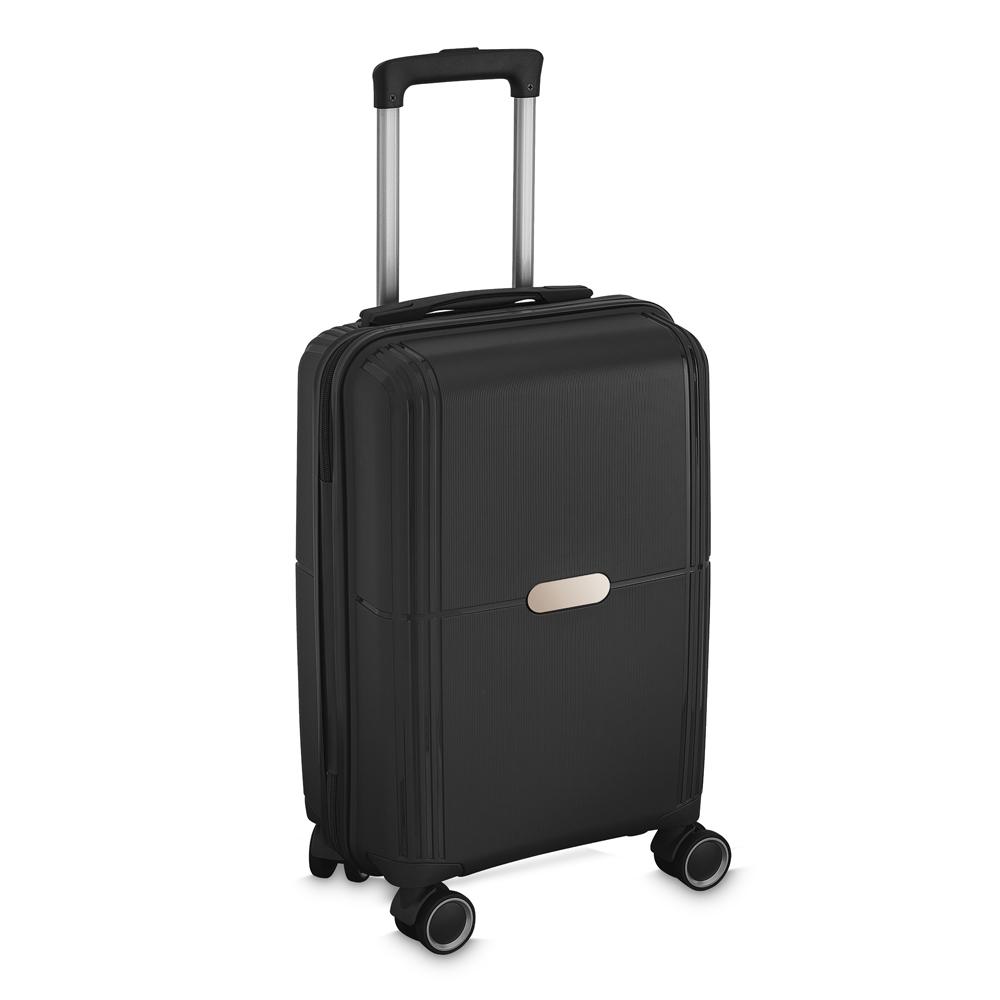 Mala de Bordo VG1587 na cor Preto, brinde personalizado Sky Brindes