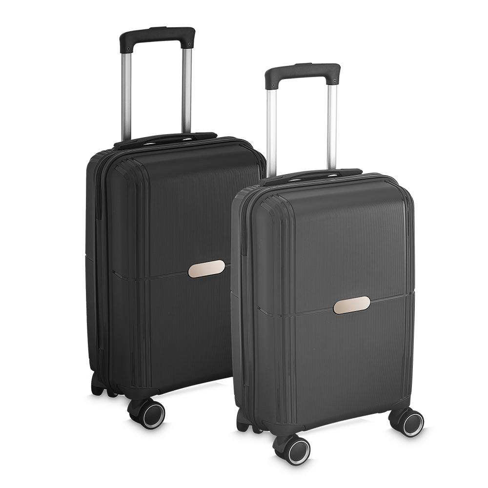 Mala de Bordo VG1587 na cor Cinza, brinde personalizado Sky Brindes