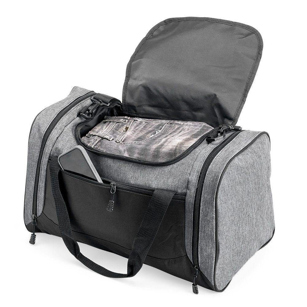 Bolsa Esportiva 46 Litros VG1650 na cor Cinza, brinde personalizado Sky Brindes