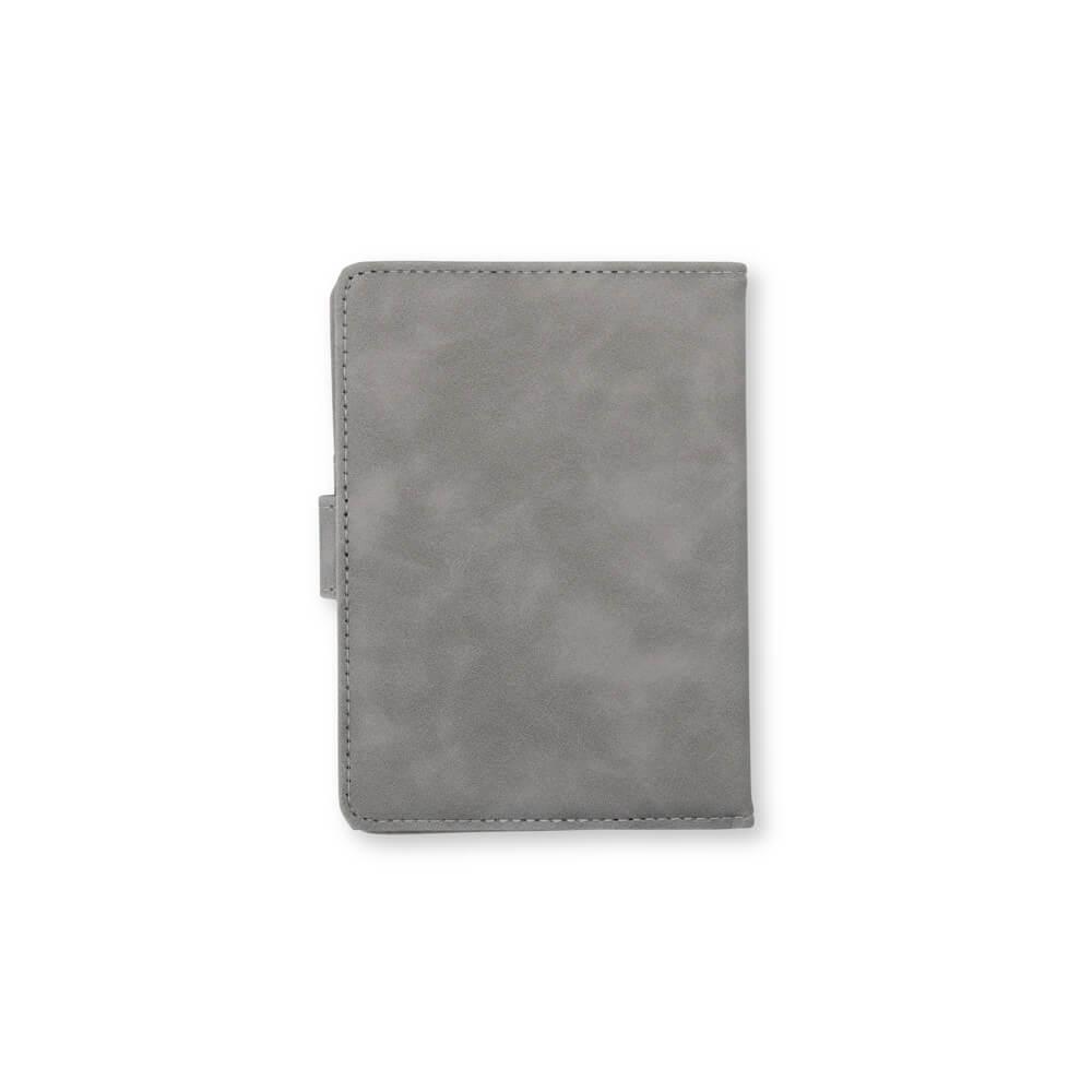 Porta-passaporte VG1651 na cor Azul escuro, brinde personalizado Sky Brindes