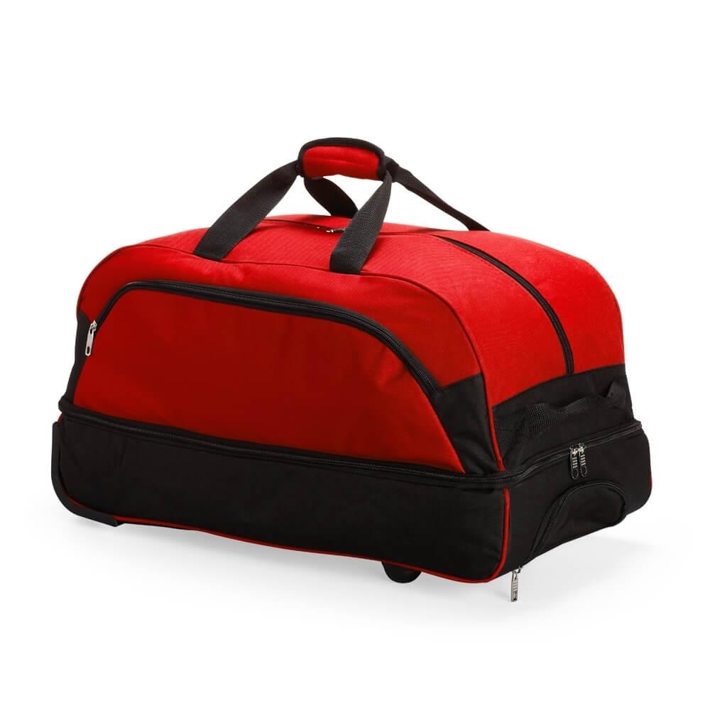 Mala de Viagem 51 Litros VG1654 na cor Azul, brinde personalizado Sky Brindes