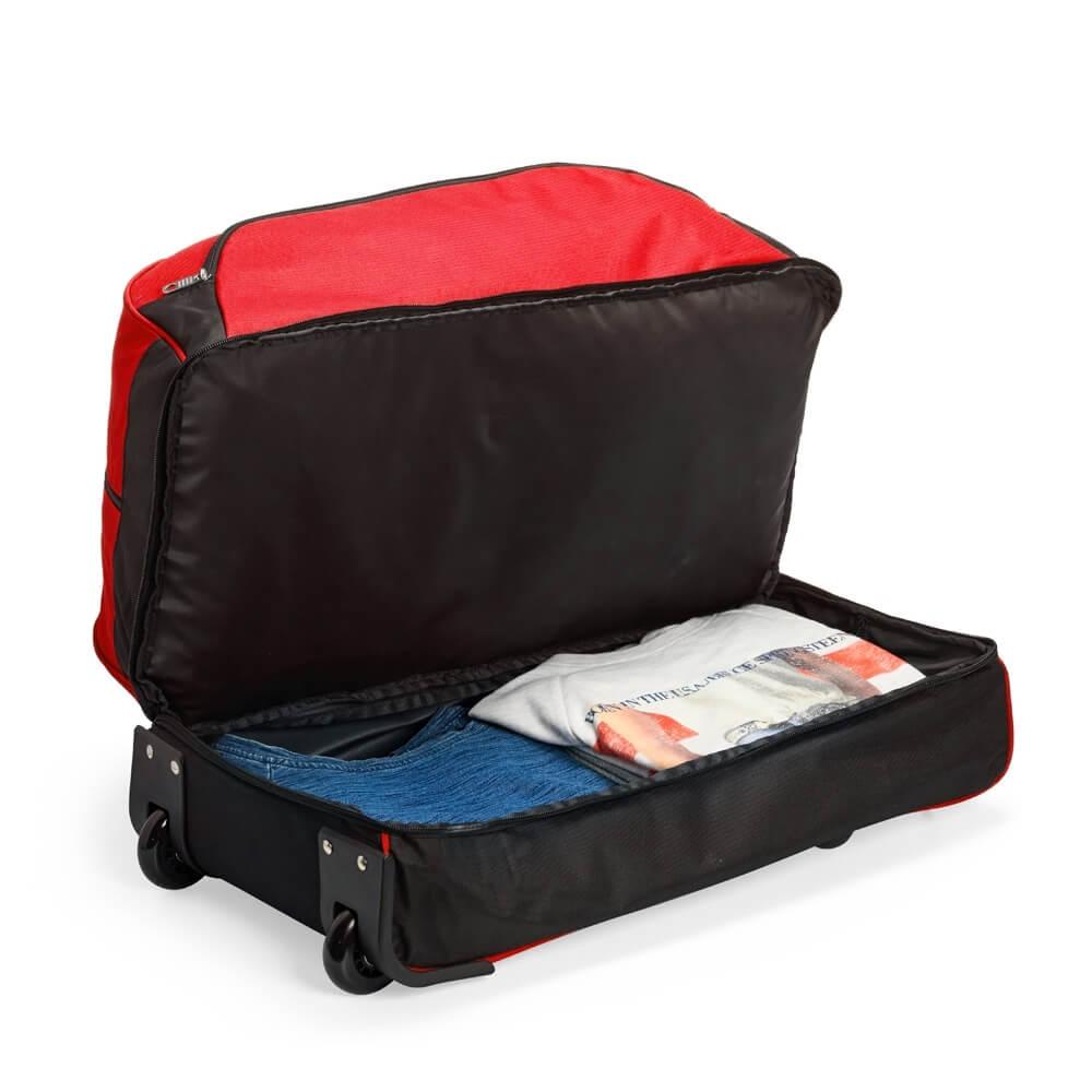 Mala de Viagem 51 Litros VG1654 na cor Azul, brinde personalizado Sky Brindes