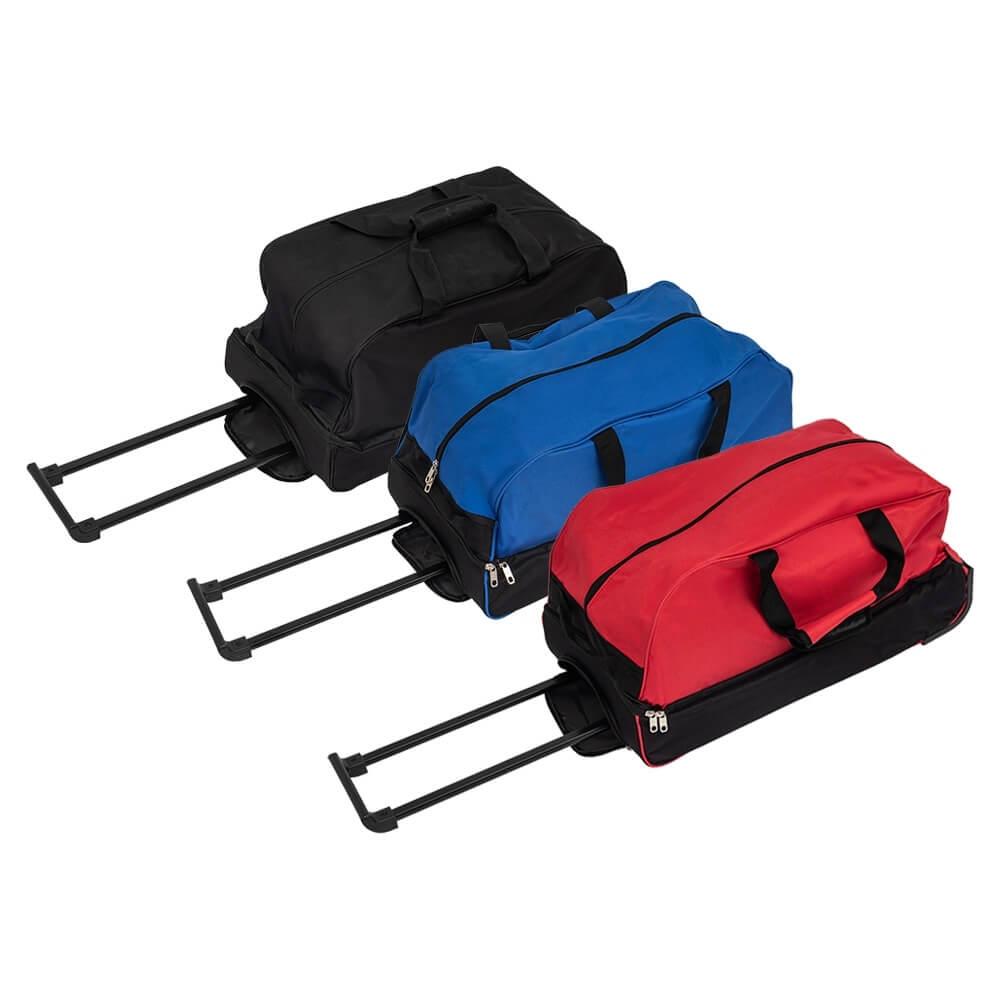 Mala de Viagem 51 Litros VG1654 na cor Azul, brinde personalizado Sky Brindes