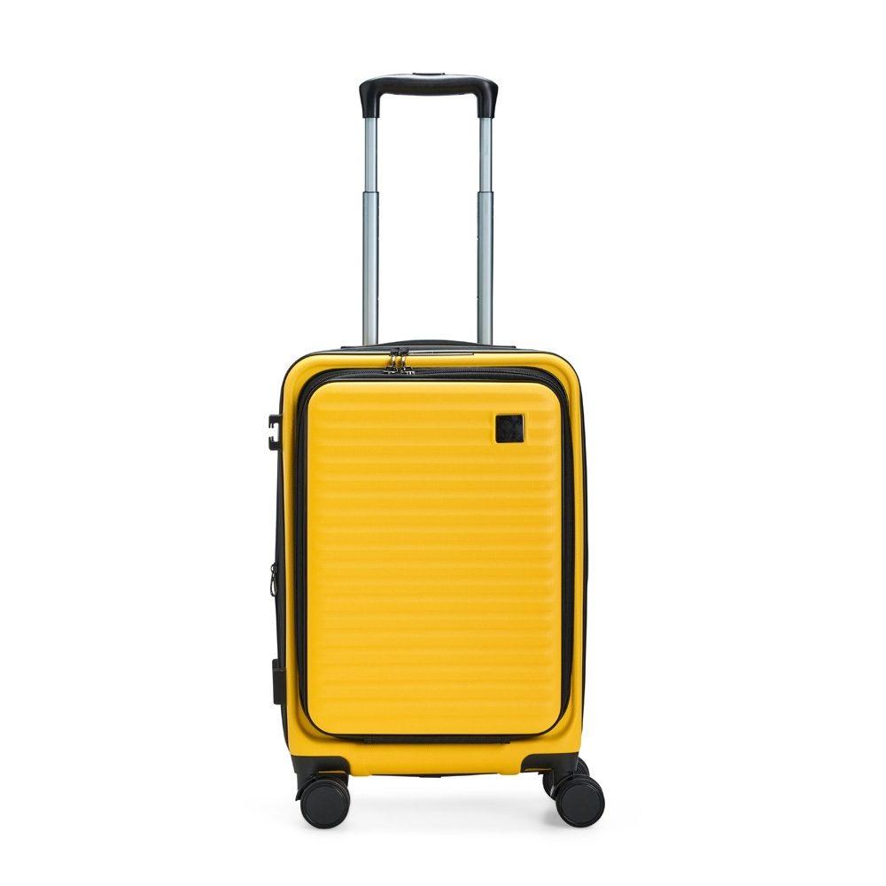 Mala de Bordo 32 Litros VG1656 na cor Amarelo, brinde personalizado Sky Brindes