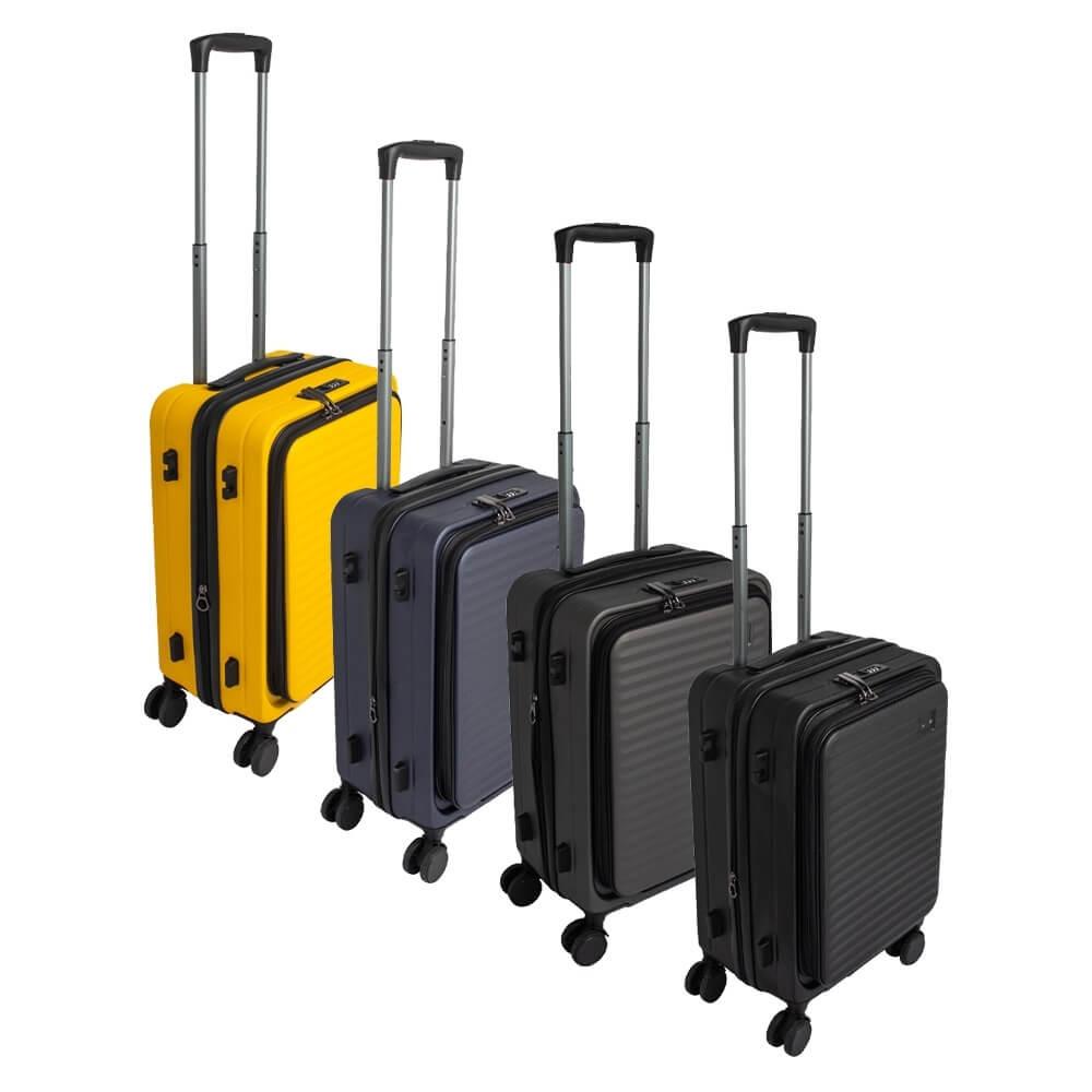 Mala de Bordo 32 Litros VG1656 na cor Cinza escuro, brinde personalizado Sky Brindes