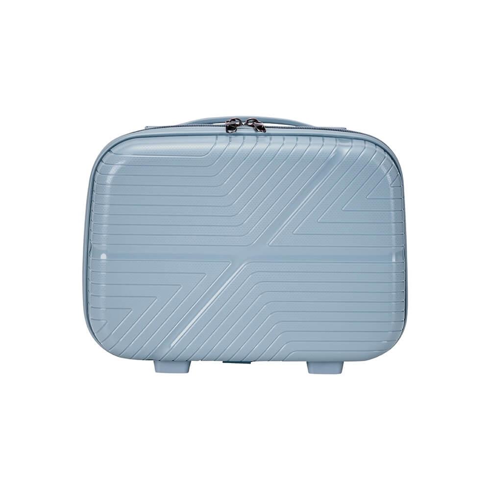 Frasqueira Plástica para Mala VG1659 na cor Azul claro, brinde personalizado Sky Brindes
