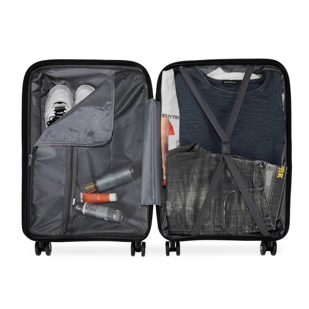 Mala de Viagem 64 Litros VG1660 na cor Branco, brinde personalizado Sky Brindes
