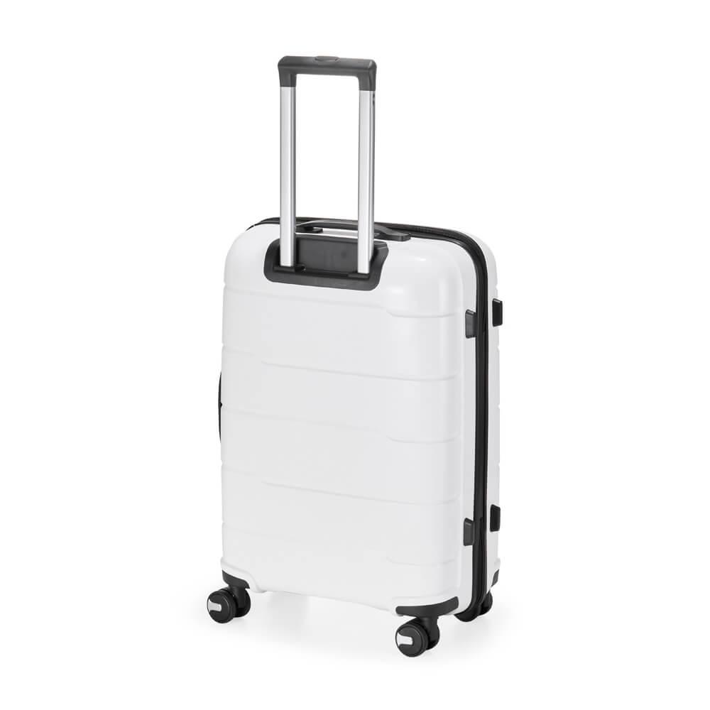 Mala de Viagem 64 Litros VG1660 na cor Branco, brinde personalizado Sky Brindes