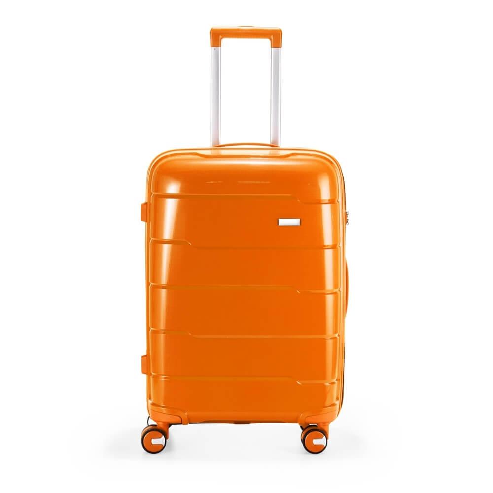 Mala de Viagem 64 Litros VG1660 na cor Laranja, brinde personalizado Sky Brindes