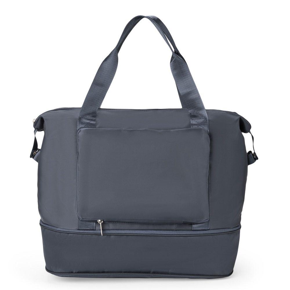 Bolsa Expansível 25 Litros VG1666 na cor Cinza, brinde personalizado Sky Brindes