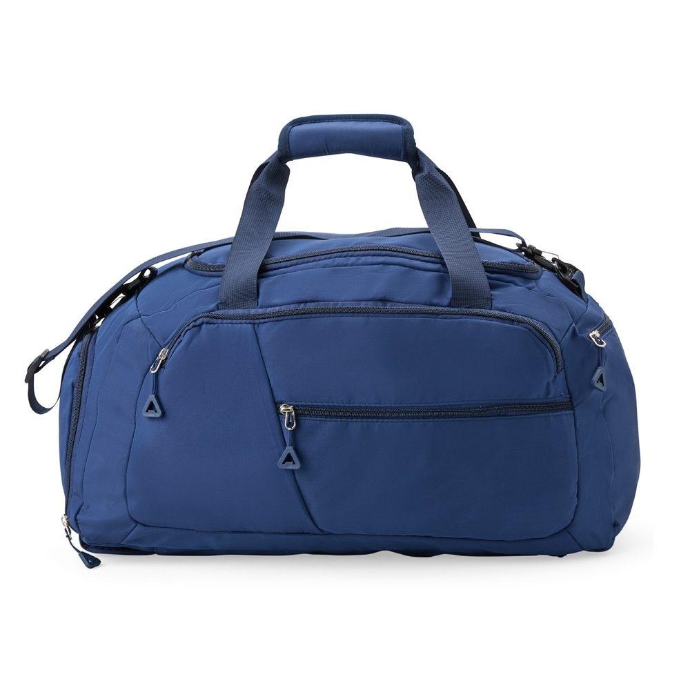 Bolsa Esportiva Oxford 42 Litros VG1667 na cor Azul escuro, brinde personalizado Sky Brindes