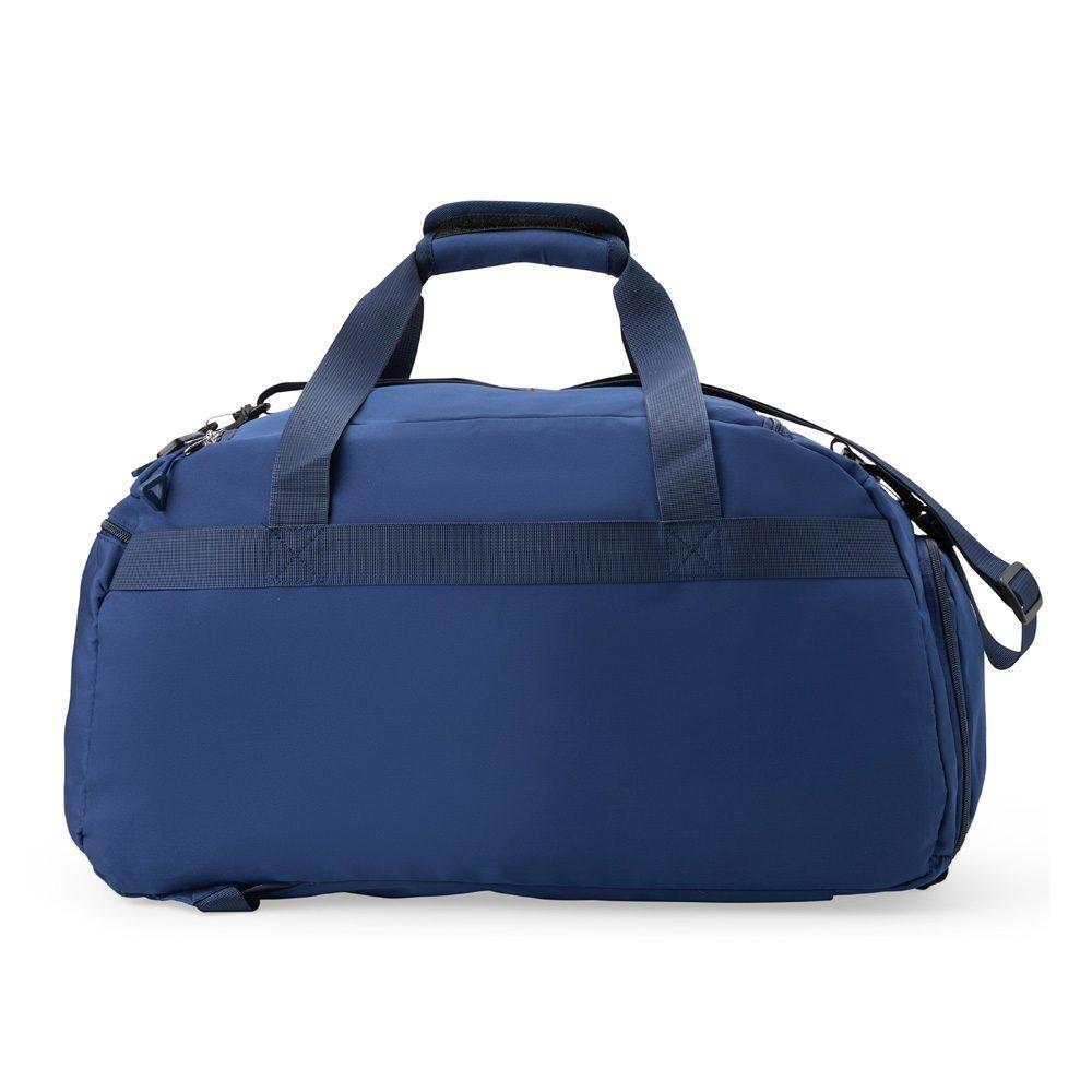 Bolsa Esportiva Oxford 42 Litros VG1667 na cor Azul escuro, brinde personalizado Sky Brindes
