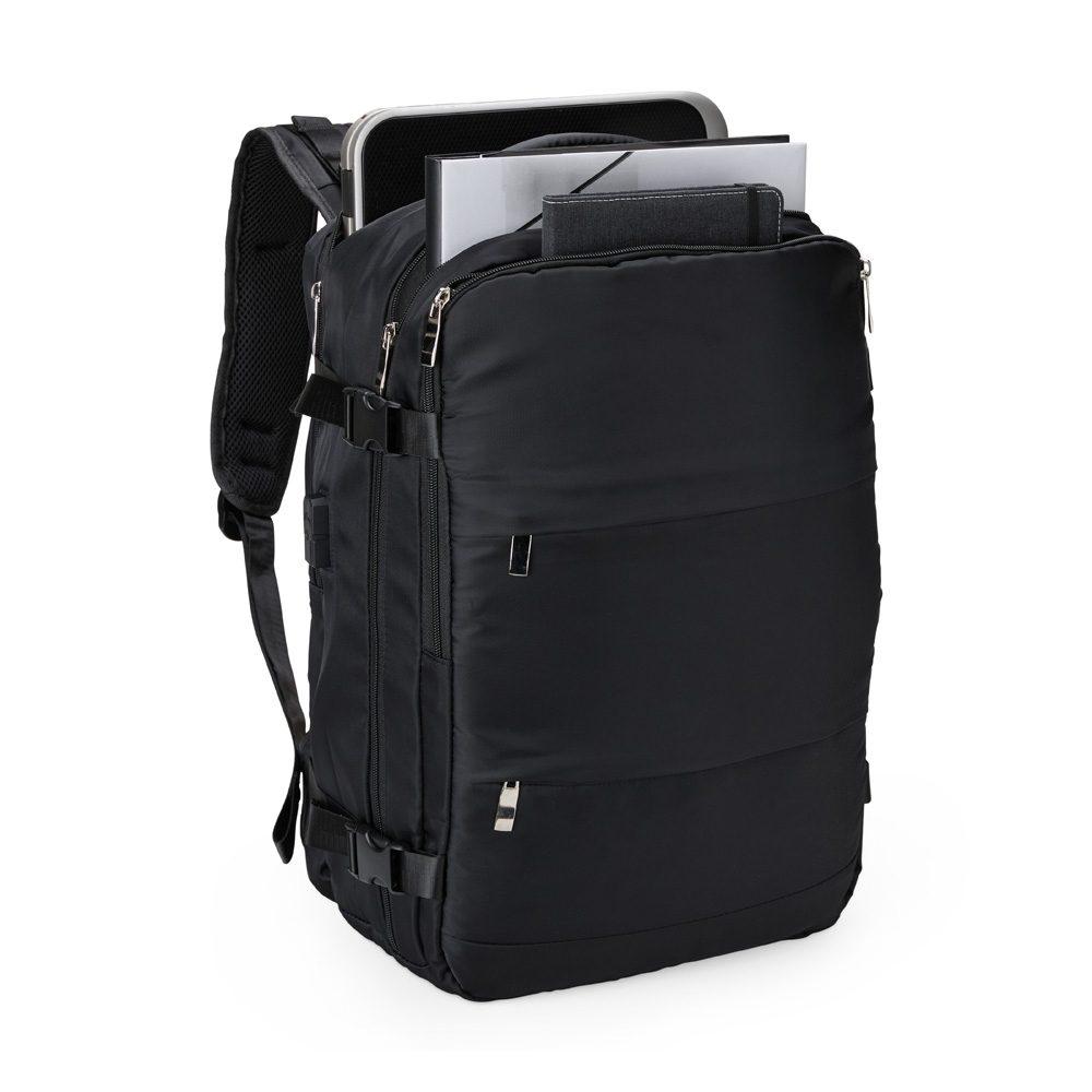 Mochila Poliéster 41 Litros VG1670 na cor Cinza, brinde personalizado Sky Brindes