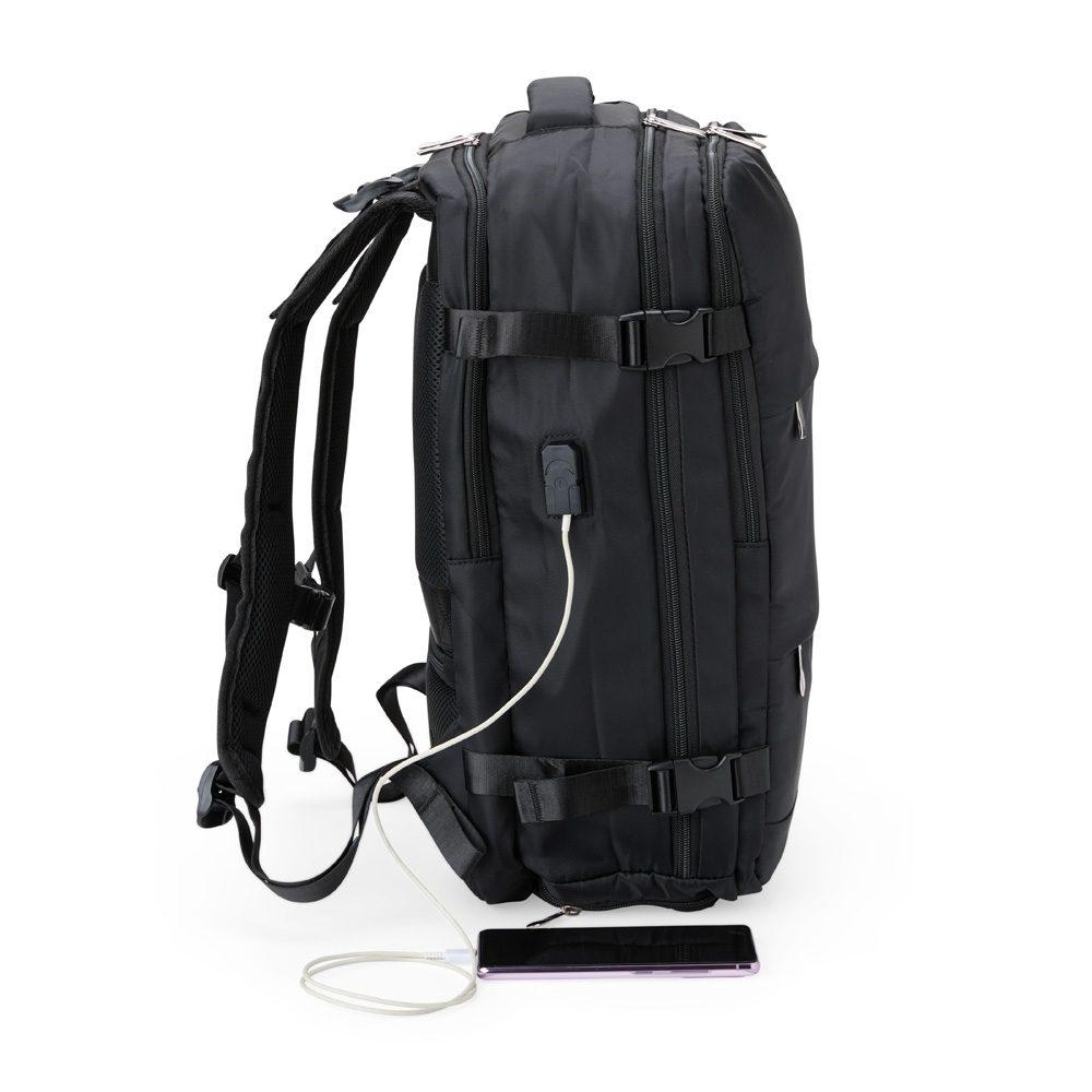 Mochila Poliéster 41 Litros VG1670 na cor Cinza, brinde personalizado Sky Brindes