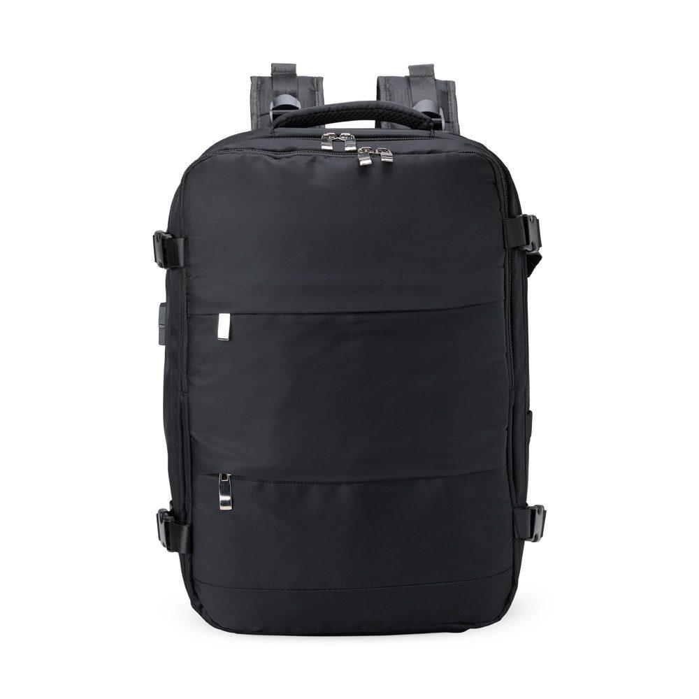 Mochila Poliéster 41 Litros VG1670 na cor Preto, brinde personalizado Sky Brindes