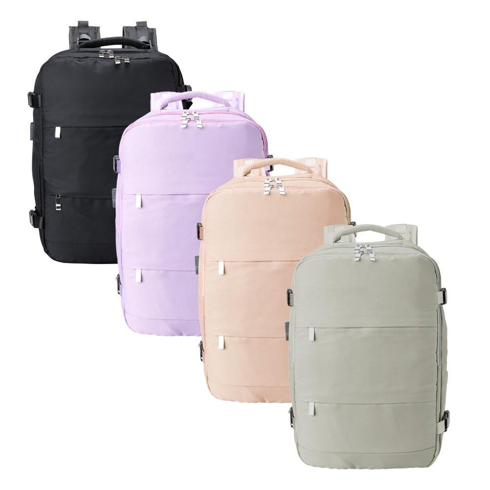 Mochila Poliéster 41 Litros VG1670 na cor Cinza, brinde personalizado Sky Brindes