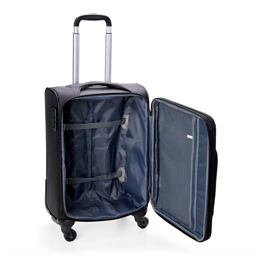 Mala de Bordo 47 Litros M VG1678 na cor Preto, brinde personalizado Sky Brindes