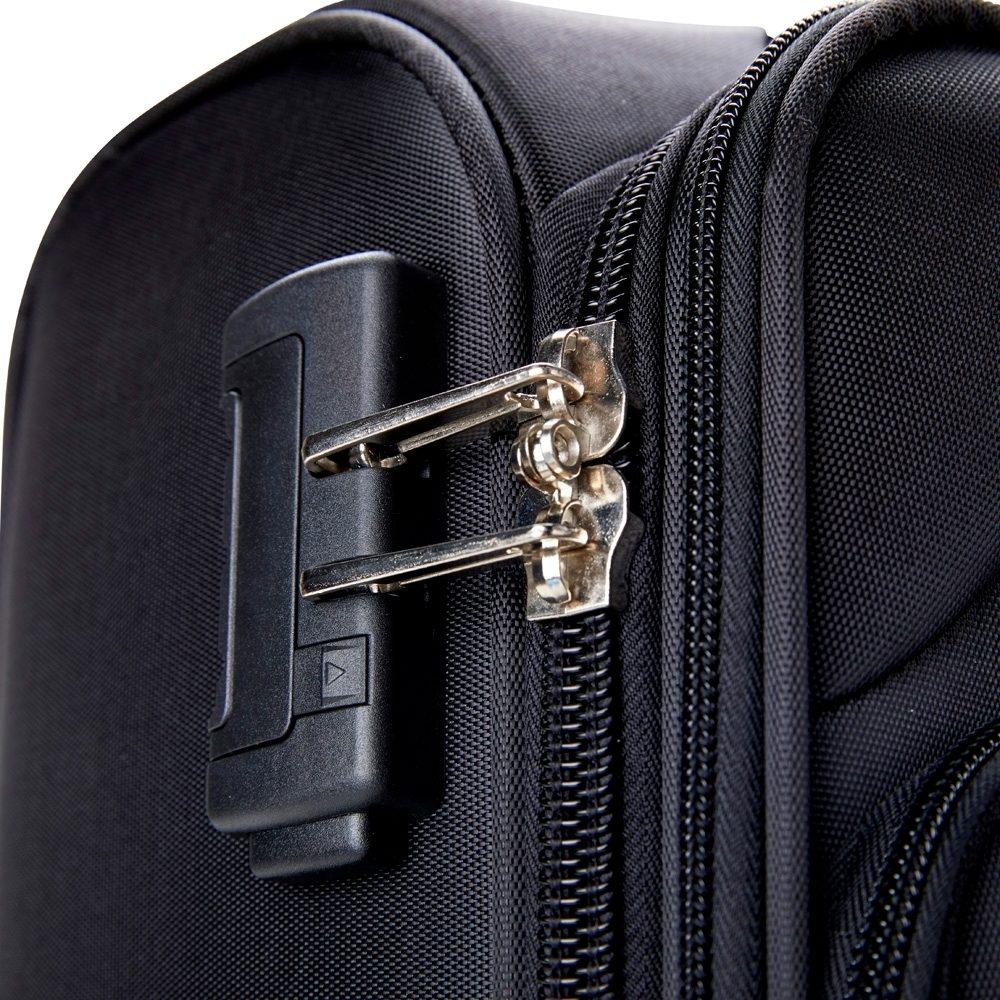 Mala de Bordo 47 Litros M VG1678 na cor Preto, brinde personalizado Sky Brindes