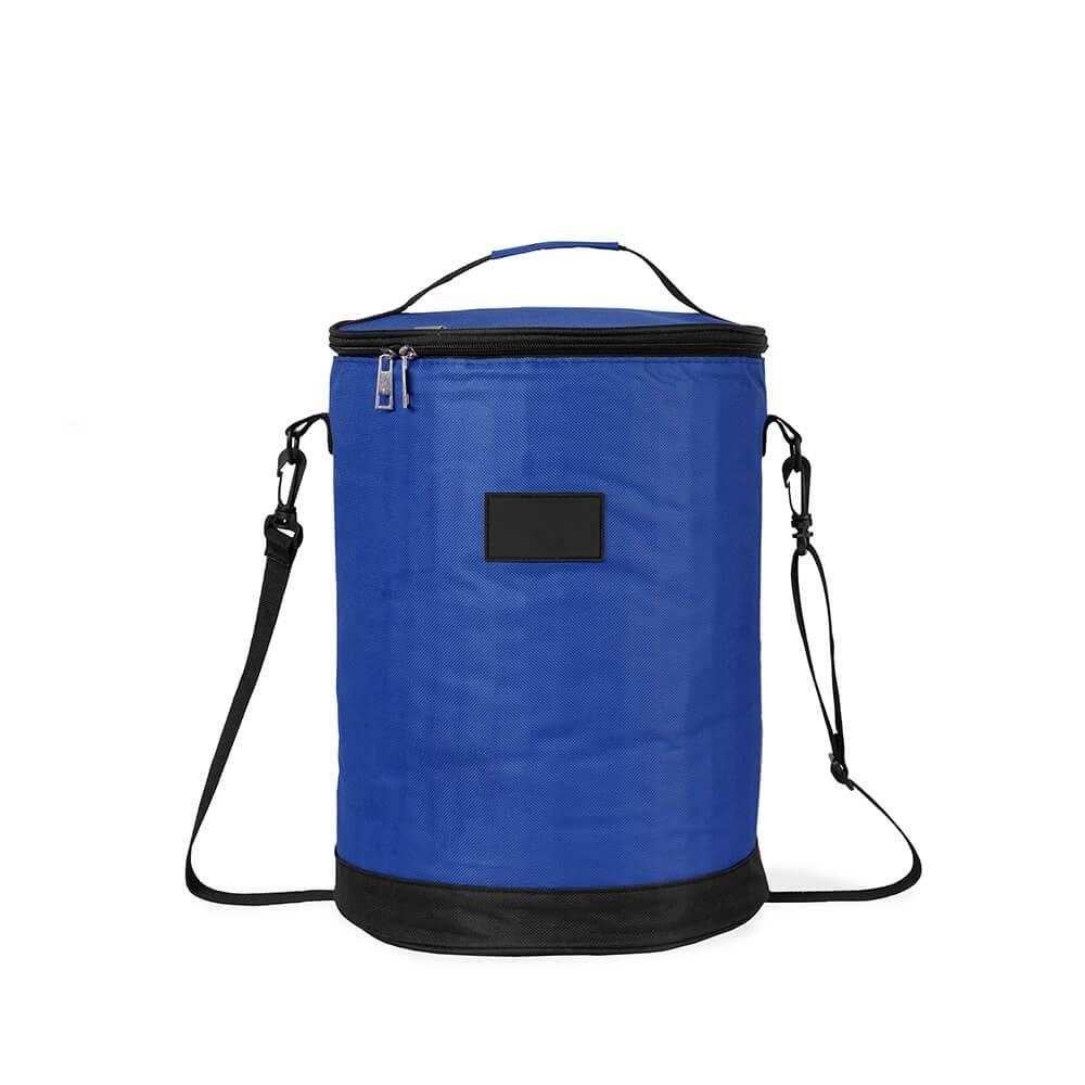 Bolsa Térmica 18 Litros VG1681 na cor Azul, brinde personalizado Sky Brindes