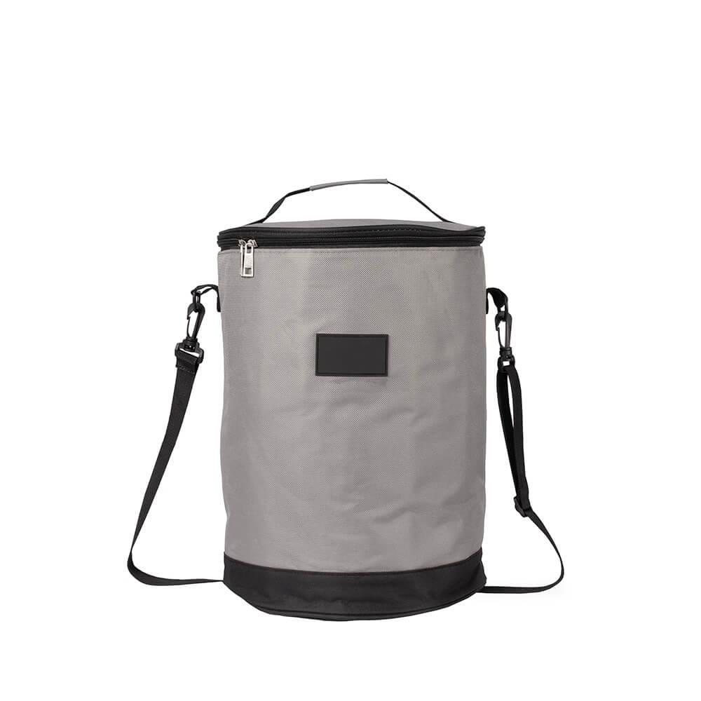 Bolsa Térmica 18 Litros VG1681 na cor Cinza, brinde personalizado Sky Brindes
