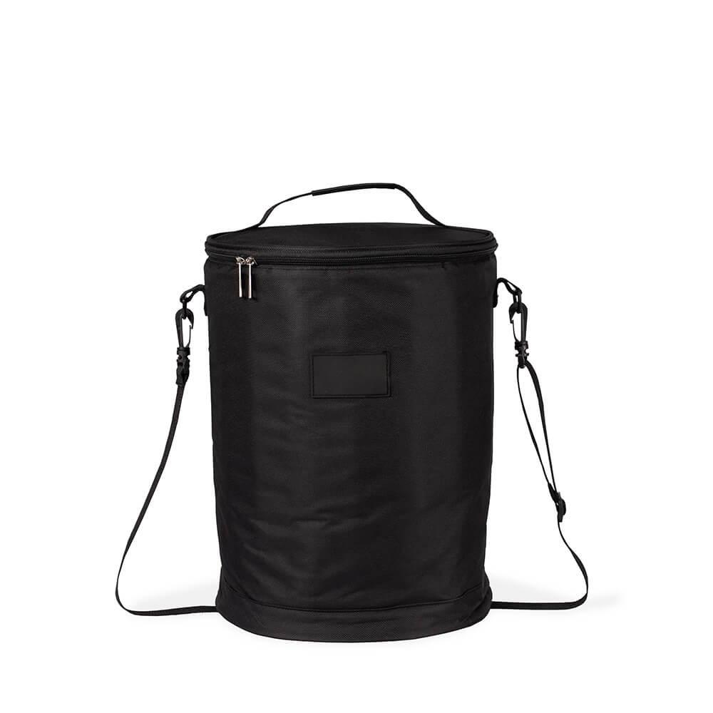 Bolsa Térmica 18 Litros VG1681 na cor Preto, brinde personalizado Sky Brindes