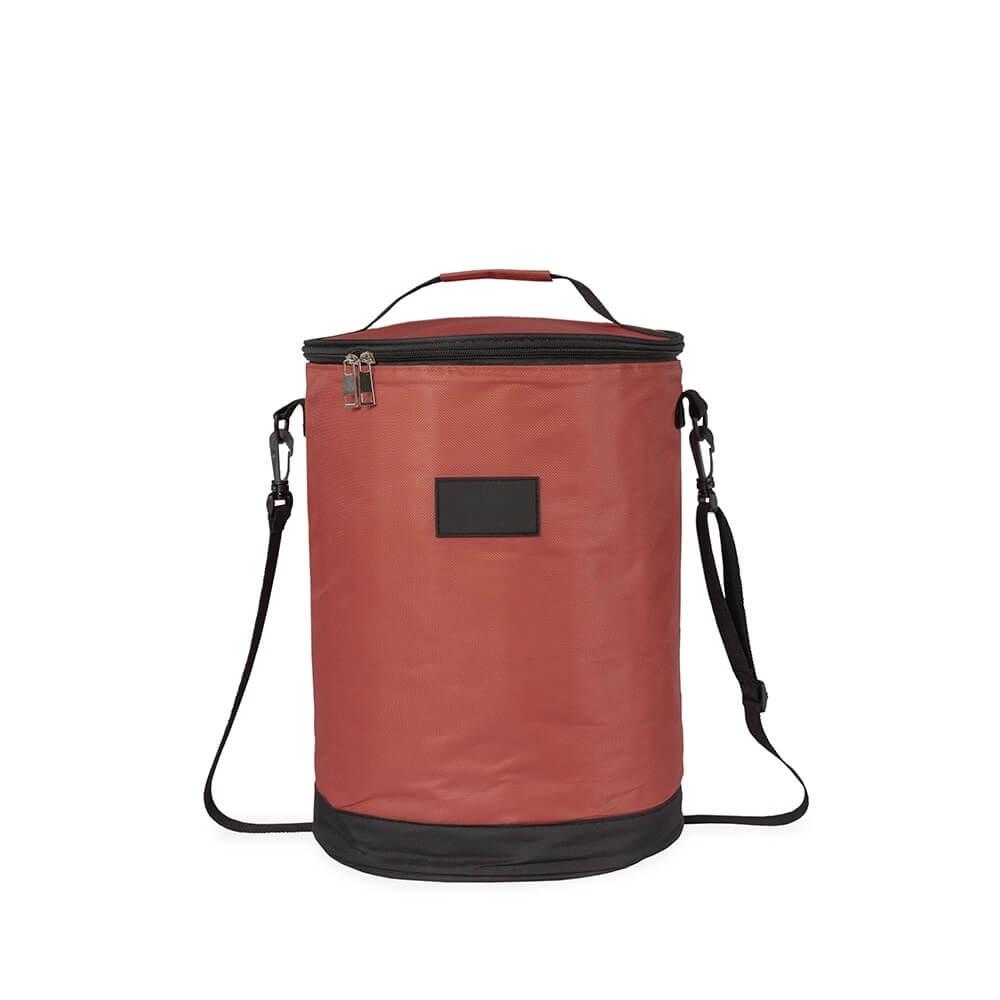 Bolsa Térmica 18 Litros VG1681 na cor Vermelho, brinde personalizado Sky Brindes