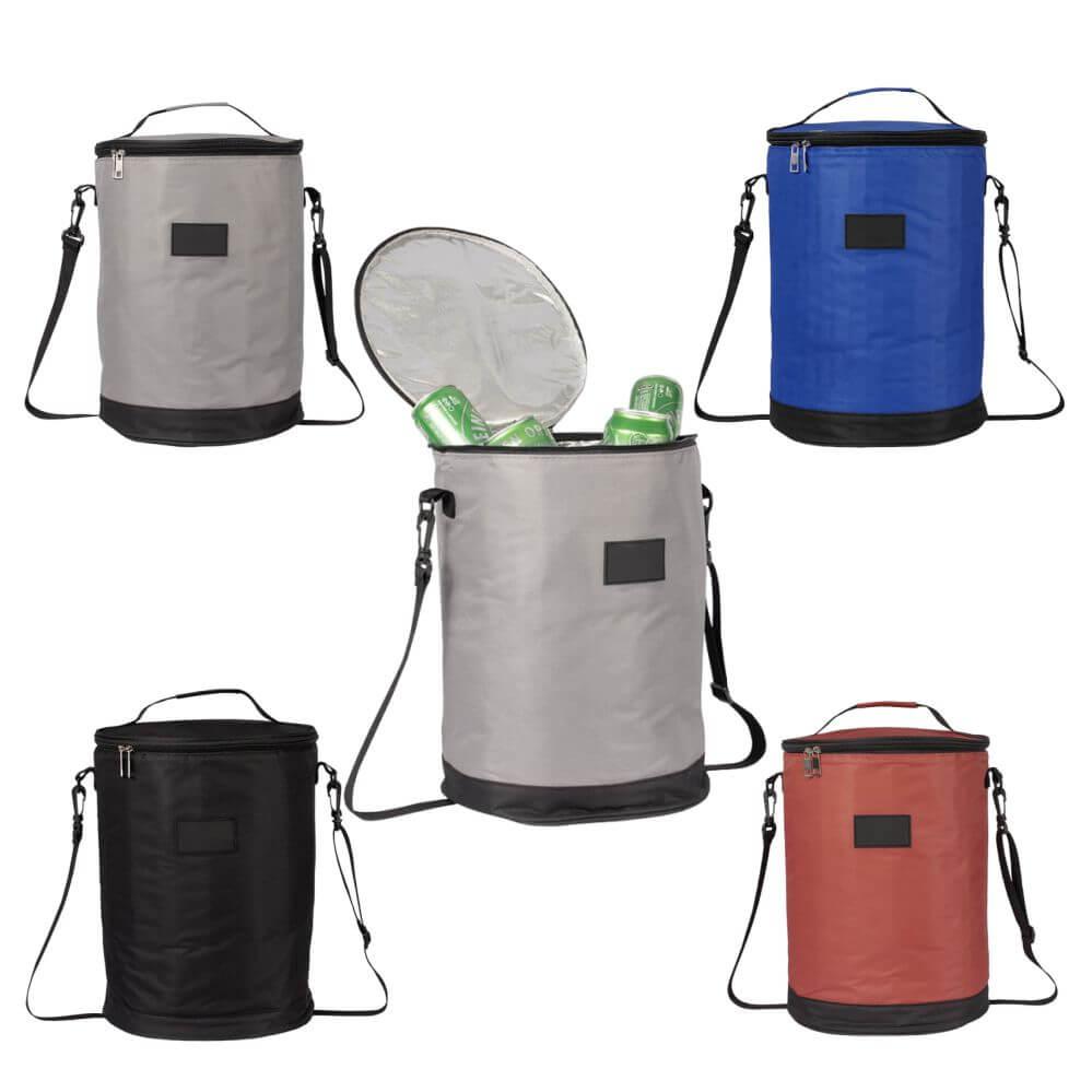 Bolsa Térmica 18 Litros VG1681 na cor Azul, brinde personalizado Sky Brindes