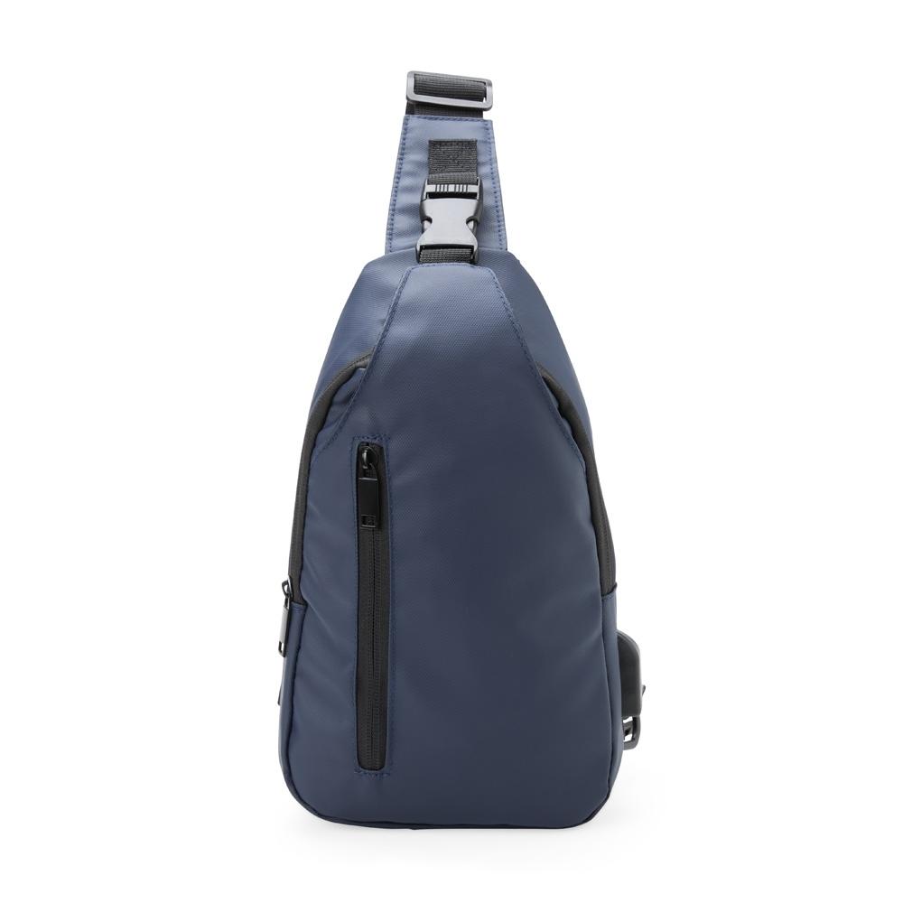 Mochila de Ombro 6 Litros VG1682 na cor Azul, brinde personalizado Sky Brindes