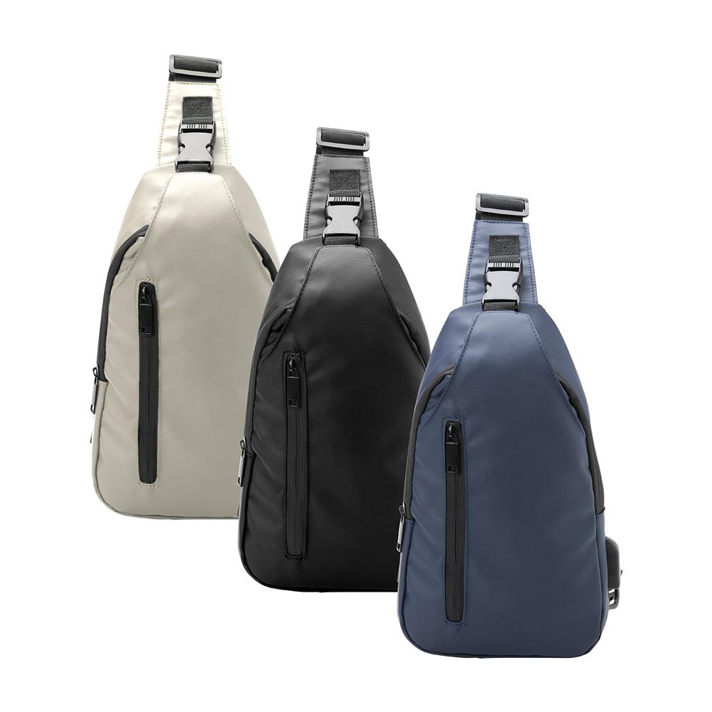 Mochila de Ombro 6 Litros VG1682 na cor Bege, brinde personalizado Sky Brindes