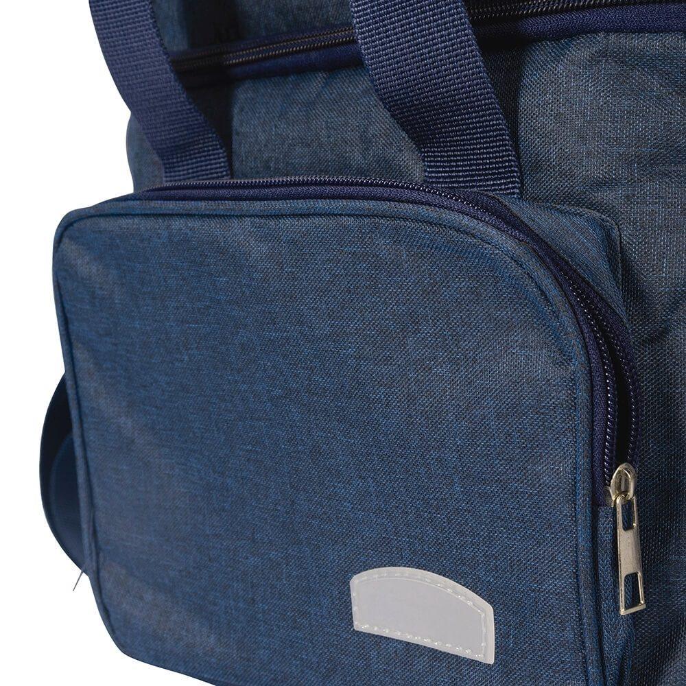 Bolsa Térmica 10 Litros VG1686 na cor Azul escuro, brinde personalizado Sky Brindes