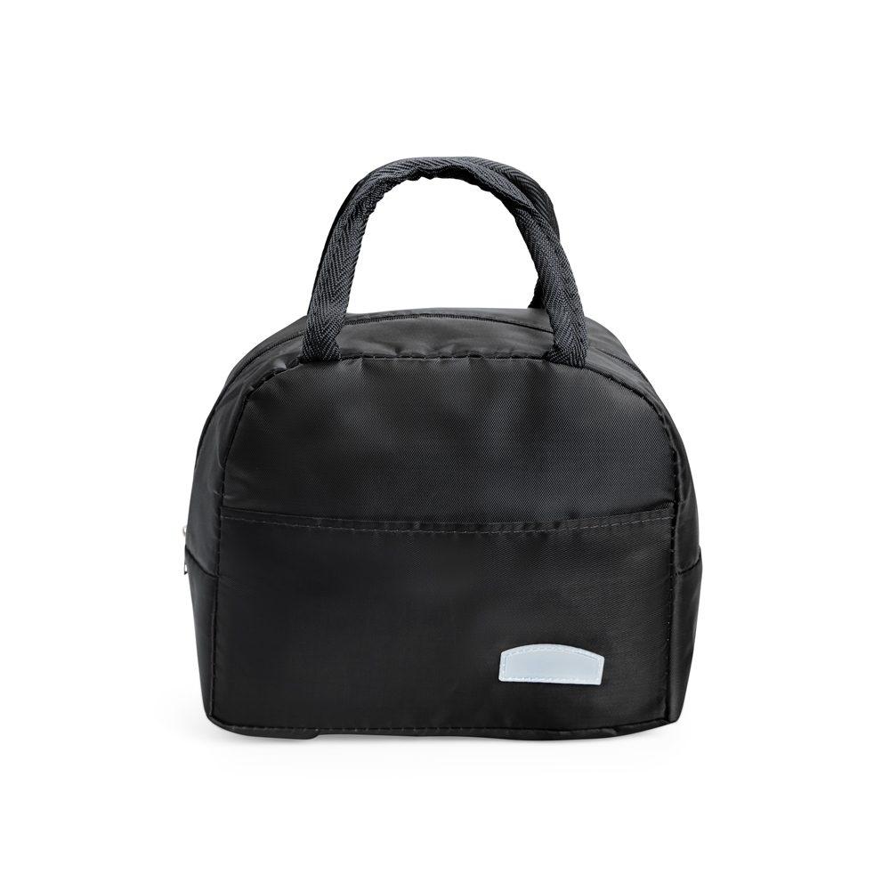 Bolsa Térmica 5 Litros VG1696 na cor Preto, brinde personalizado Sky Brindes