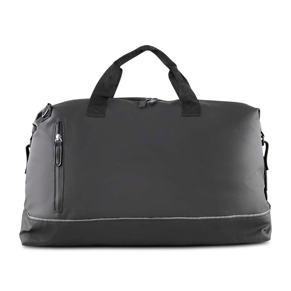 Mala Esportiva VG1697 na cor Preto, brinde personalizado Sky Brindes