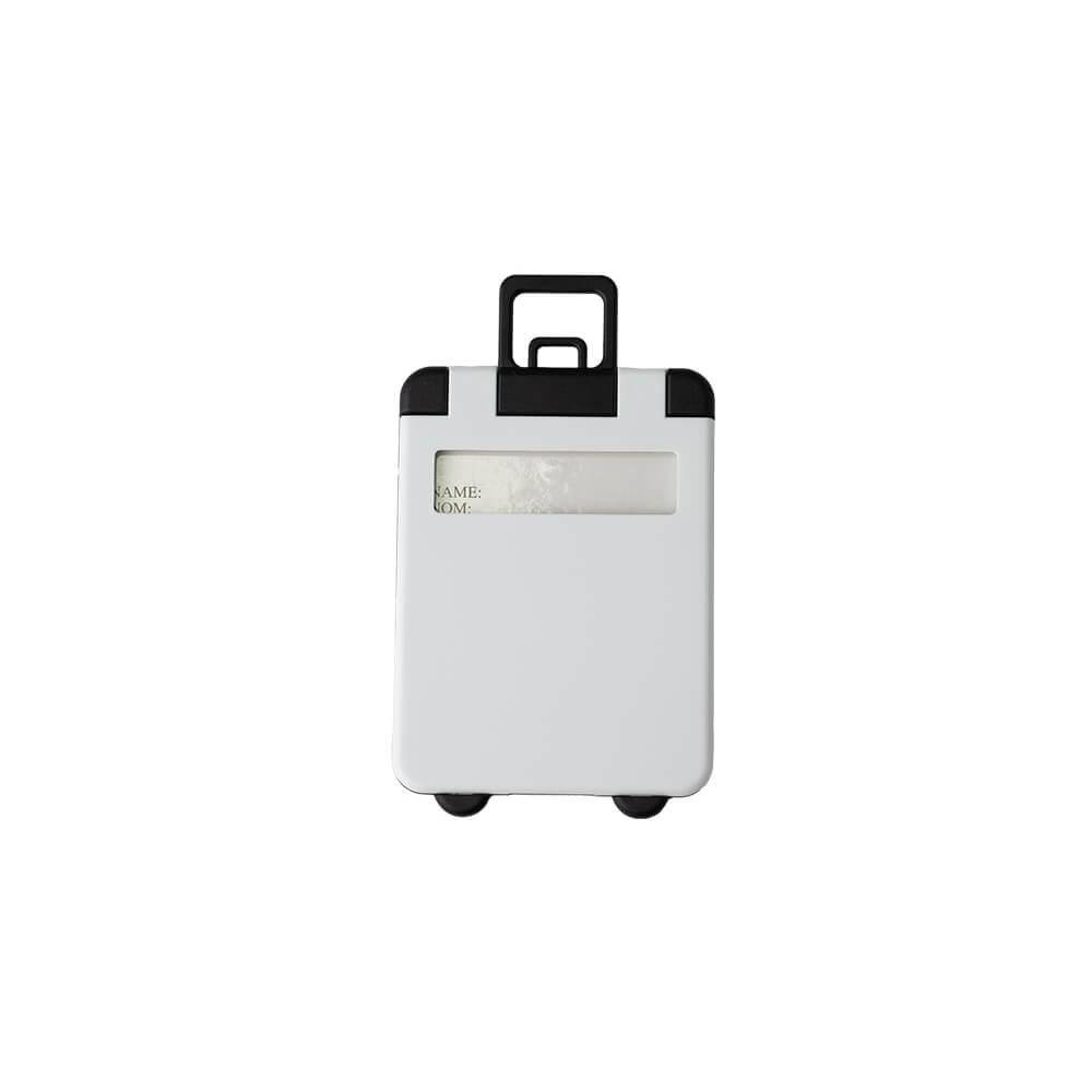 Tag Identificador VG1699 na cor Branco, brinde personalizado Sky Brindes