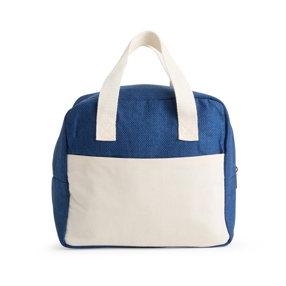 Bolsa Térmica 8 Litros VG1700 na cor Azul, brinde personalizado Sky Brindes