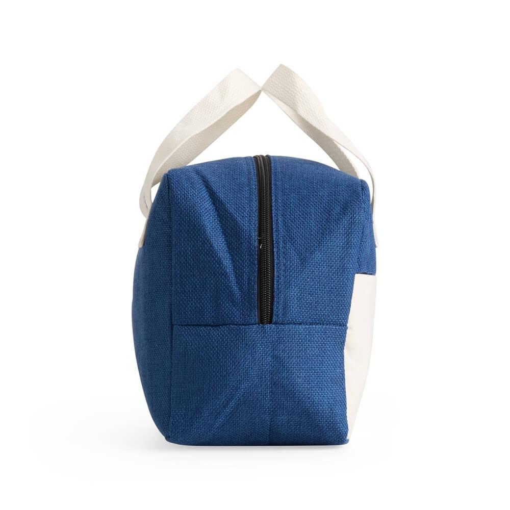 Bolsa Térmica 8 Litros VG1700 na cor Azul, brinde personalizado Sky Brindes