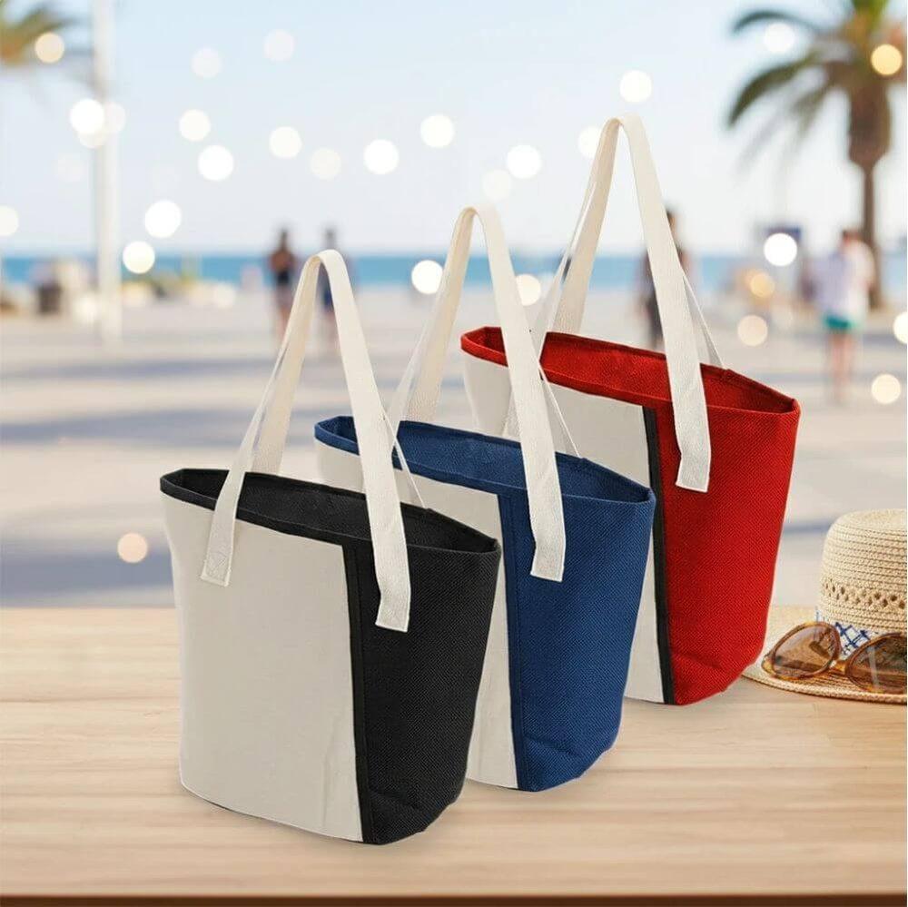 Bolsa Térmica 9 Litros VG1701 na cor Azul, brinde personalizado Sky Brindes