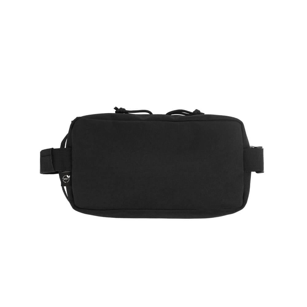 Pochete em Poliéster VG1703 na cor Preto, brinde personalizado Sky Brindes