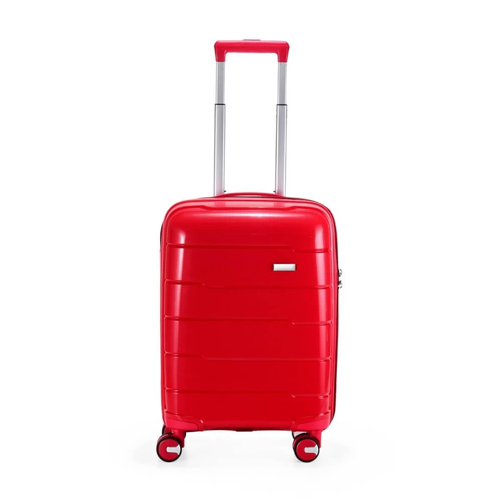 Mala de Bordo 45L VG1706 na cor Vermelho, brinde personalizado Sky Brindes