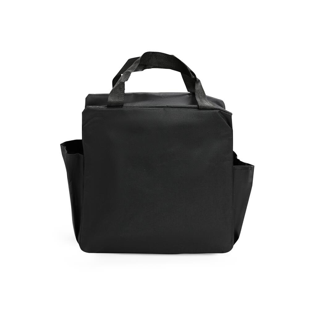 Bolsa Térmica 12L VG1712 na cor Preto, brinde personalizado Sky Brindes