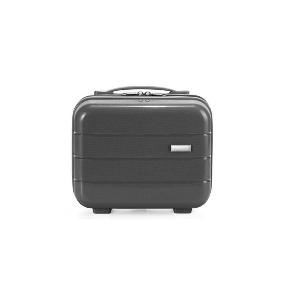 Frasqueira Plástica VG1716 na cor Cinza escuro, brinde personalizado Sky Brindes
