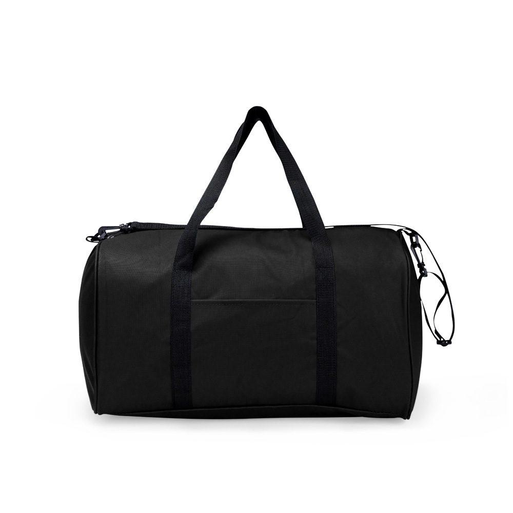 Bolsa Poliéster 44 Litros VG1720 na cor Preto, brinde personalizado Sky Brindes