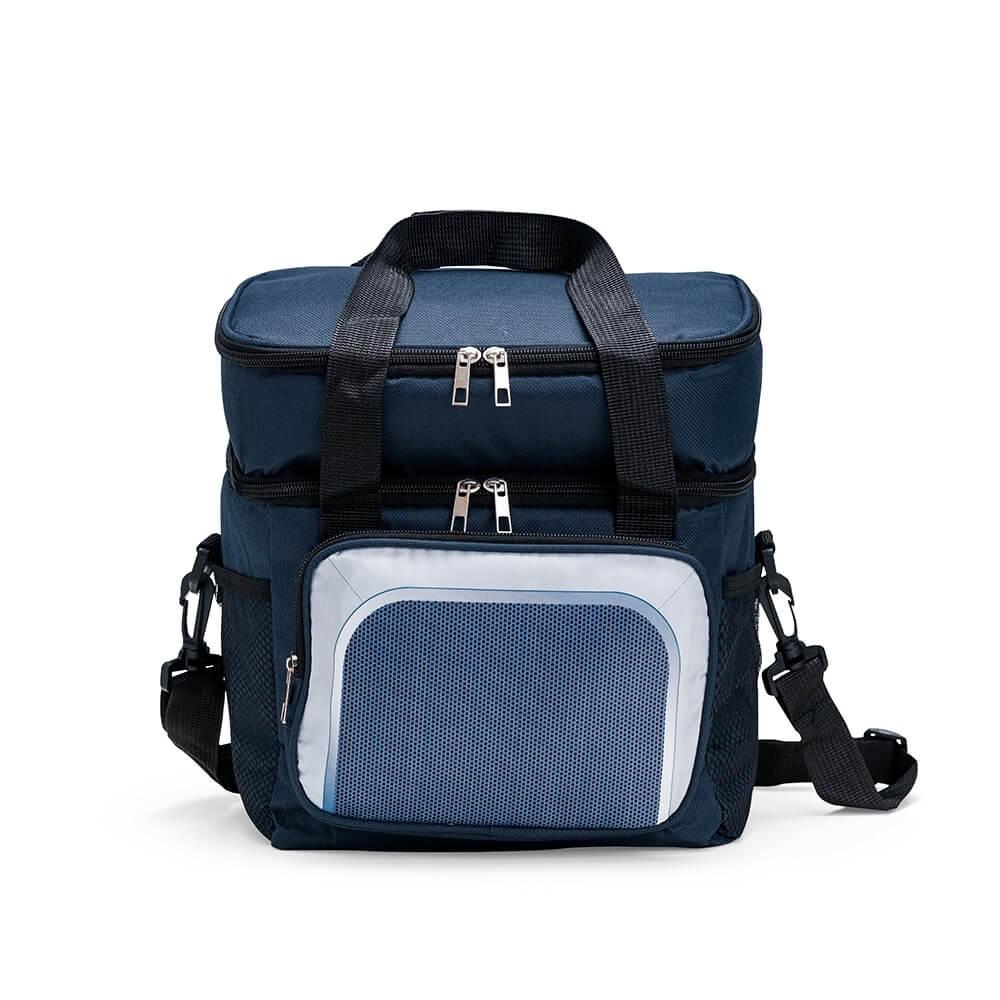 Bolsa Térmica Dupla 12L VG1723 na cor Azul, brinde personalizado Sky Brindes
