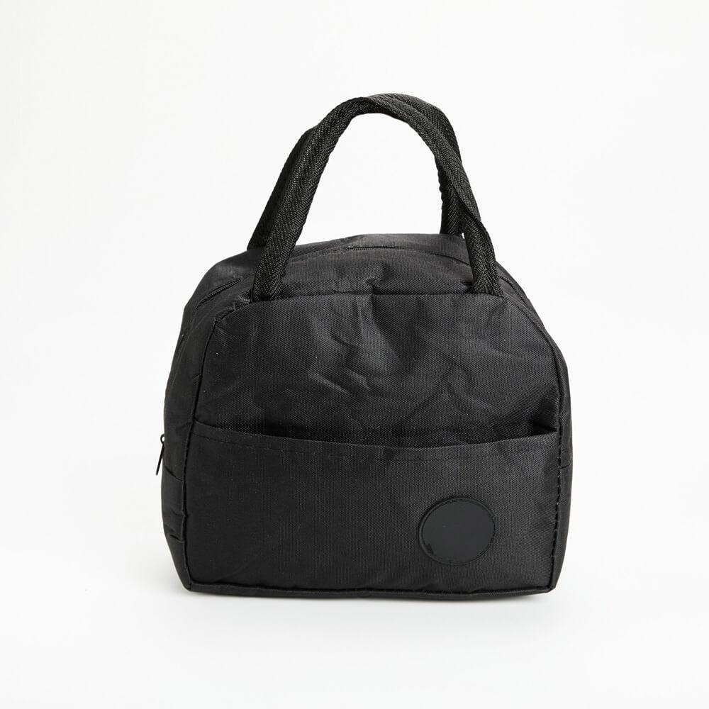 Bolsa Térmica 6L VG1724 na cor Preto, brinde personalizado Sky Brindes